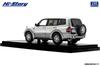 Inter Allied Hi Story Mitsubishi PAJERO Long SUPER EXCEED 3200 Satellite Silver Готовый продукт 1/43 DI-DIESEL (1999) Серебро/Королева