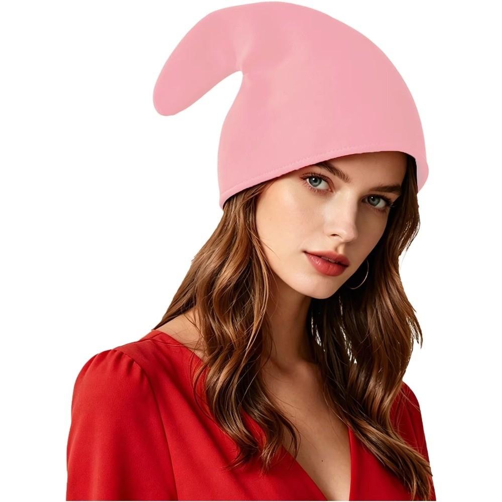 Long Pointed Gnome Hats Soft Pixie Headwear Fashion Xmas Elf Hat Props