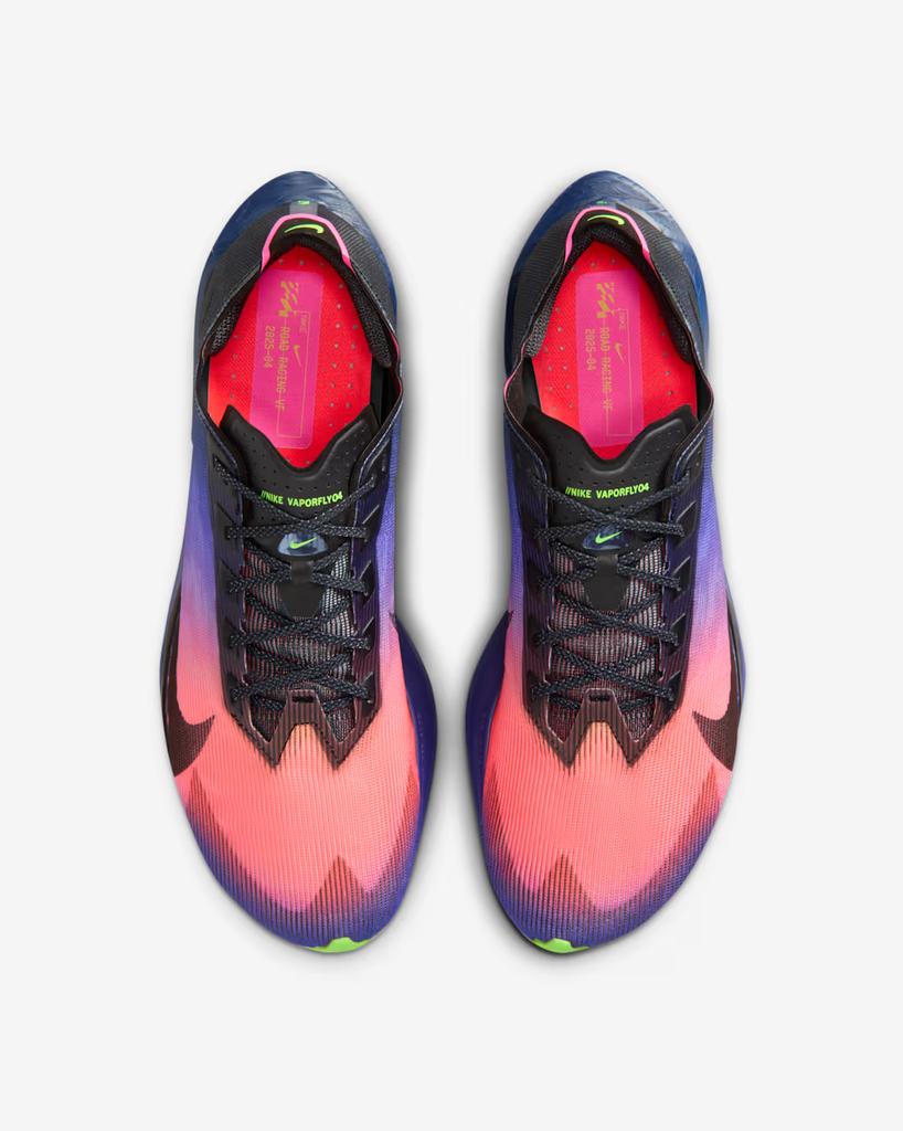 IO9571-400 Nike Vaporfly 4 Темный обсидиан Пурпурный династический Вспышка малинового (Мужской)