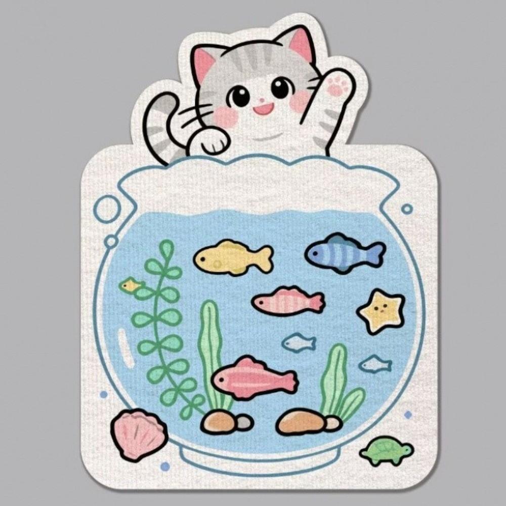 Non-Slip Backing Wall Scratching Mat Wall Mount Furniture Protector New Cat Scratcher Pad Cat Play