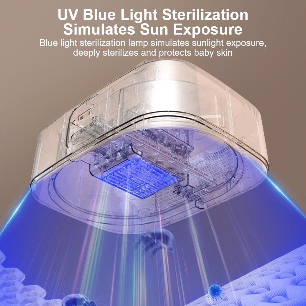 Мини-сушилка с таймером для путешествий, сушилка для одежды с теплым управлением, складная электрическая сушилка, портативный многофункциональный пульт дистанционного управления