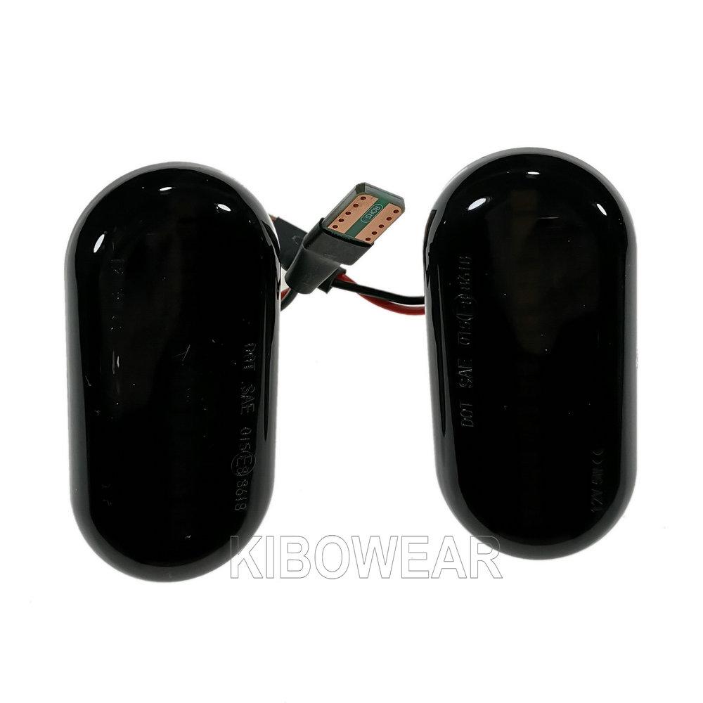 Динамический светодиодный боковой габаритный фонарь для Ford Focus MK2 C-Max Fiesta MK6 Fusion Galaxy, лампа поворота