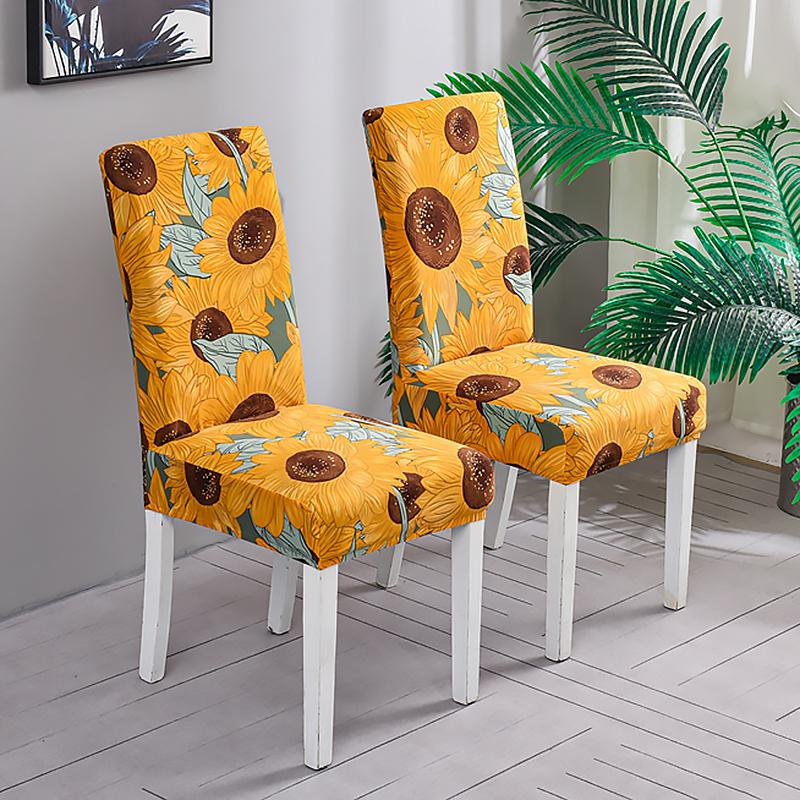 Набор чехлов на стулья из 1/2/4/6 шт., Чехлы-накидки на стулья Парсон для столовой, Съемный чехол для кухонного стула для Эл и Церемонии