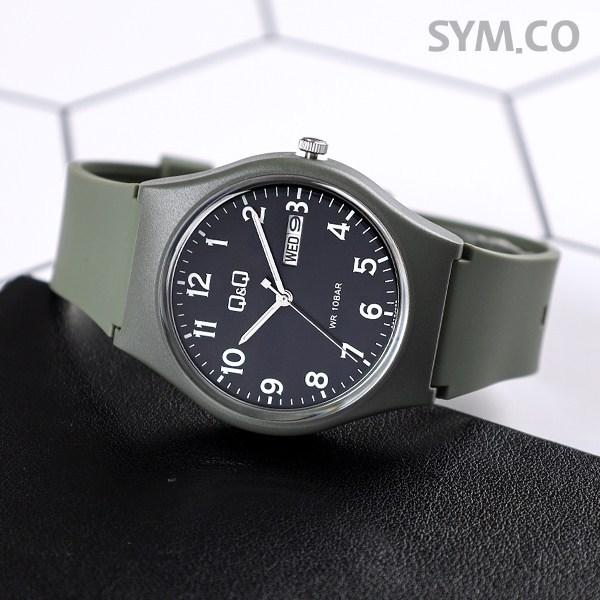 Q&Q Day Date Student Уретановые часы для колледжа Scholastic Ability Test Exam