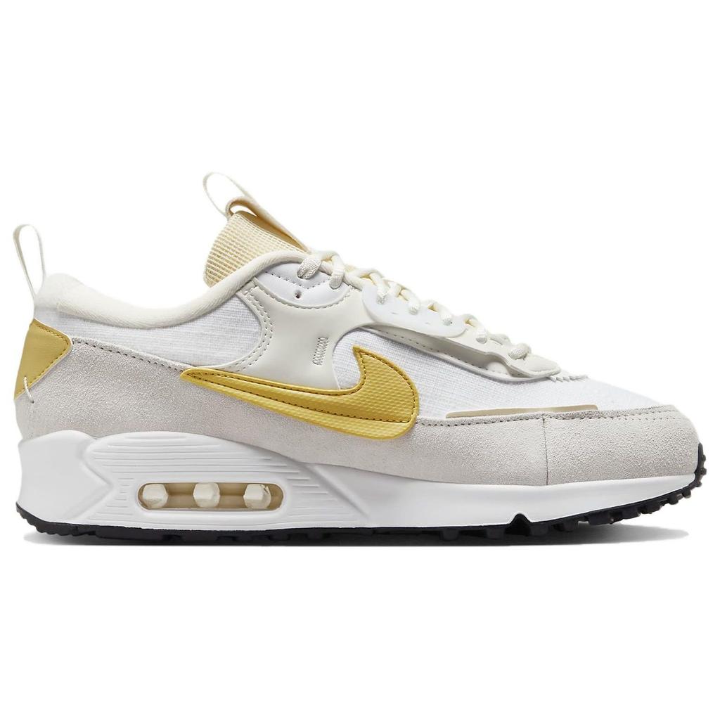 Nike Air Max 90 Futura White Saturn Gold (Womens) Women Sneakers Sail Coconut-Milk DV7190-102