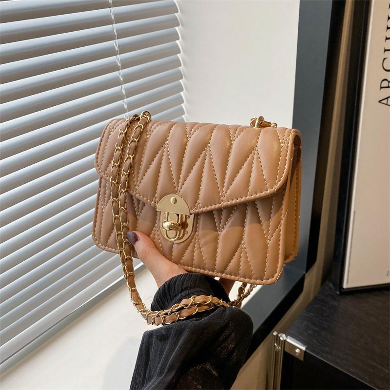 Stylish Trendy Summer 2024 Small Crossbody Bag For Women Pu Leather Chic Street Fashion