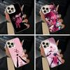 A-Angel Dust H-Hazbin H-Hotel Чехол для телефона для iPhone 11 12 13 14 15 16 Pro Max Plus белый Серебристый Чехол для телефона