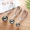 1PC Stainless Steel Ice Cream Scoop Fruit Scoop Ice Cream Scoop Ball Scoop Fruit Scoop