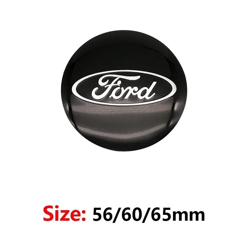 Автомобильная наклейка 2026 Ford 2025 Горячая 4 шт. 56/60/65 мм Автомобильные декоративные аксессуары для экстерьера Наклейки на центральные колпачки ступиц Колесные аксессуары Для