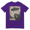 Funny Bigfoot Graphic Tee Alien Ufo Vintage Evidence Photo Tshirt