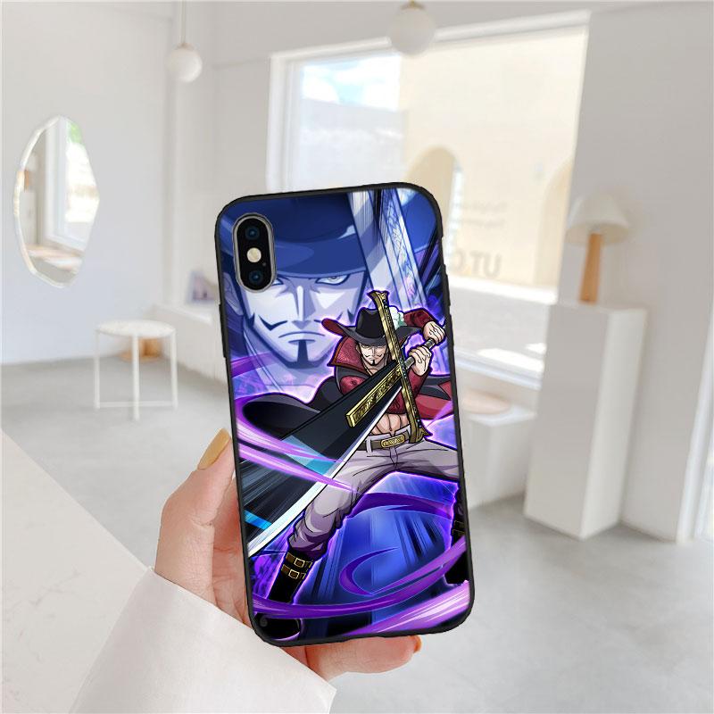 Art One Piece Soft Shell Phone Case for iPhone SE X XS XR 11 16E 17 Pro Max Air 8 7 6 6s Plus