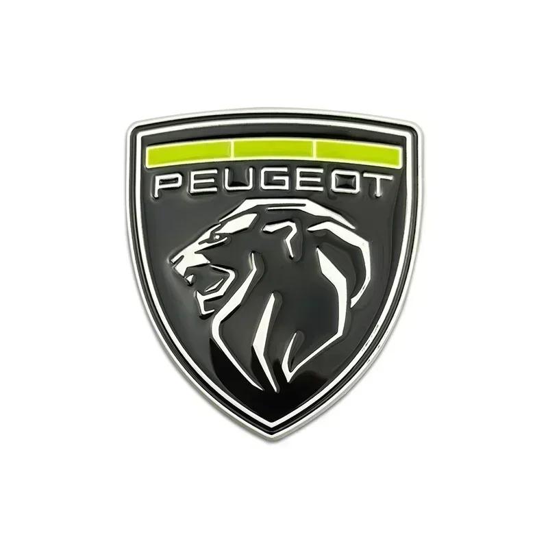 Car Body Fender Side Metal Emblem Rear Trunk Badge Sticker for Peugeot 406 405 205 3008 206 5008 308 208 408 508 407 107 307