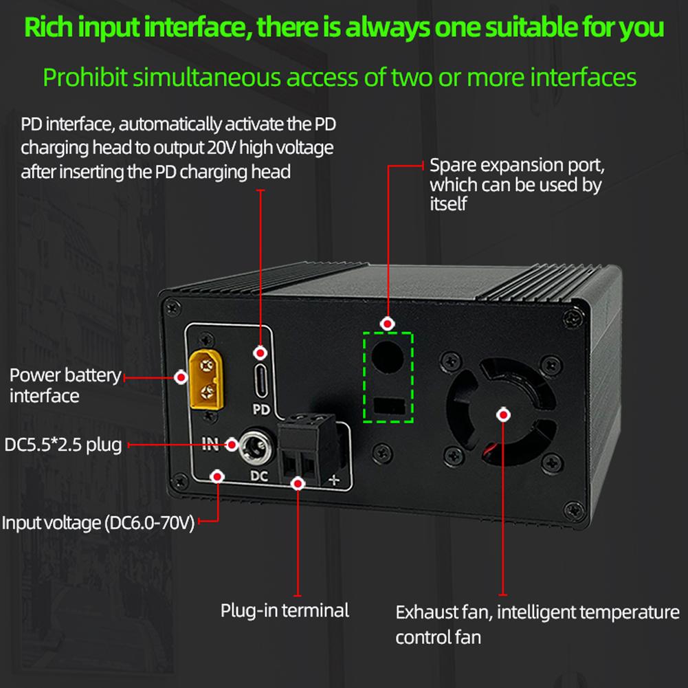 Цифровой регулятор напряжения постоянного тока, модуль питания, полный угол обзора, цветной ЖК-дисплей VA
