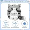 Ручная работа Смешной Мини Вязаный Крючком Кот Игрушка Эмоциональной Поддержки Поднять Настроение Снятие Стресса Подарок для Подростков Рождественский Фестиваль