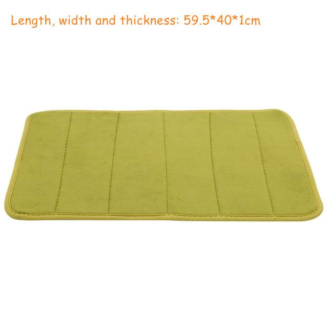 U-образный впитывающий воду пенный коврик для ванной коврик для унитаза ванная комната ковер из кораллового флиса противоскользящий пол туалет домашний декор бытовая техника