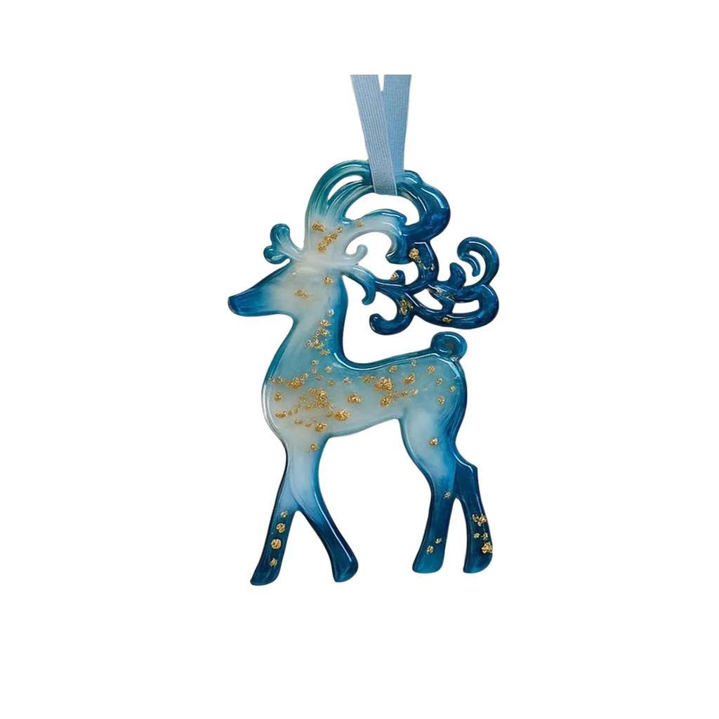 Christmas Acrylic Christmas Tree Pendant, Beautiful Blue Tranquil Shape, Special Christmas Ornaments, Suitable For Gifts For Friends And Classmates