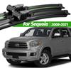 Для Toyota Sequoia 2008-2021 2 шт. Передние щетки стеклоочистителя 2009 2010 2011 2013 2018 2019 2020 Аксессуары для лобового стекла
