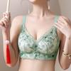Вышитый бюстгальтер для женщин, собранный вместе для предотвращения провисания и сбора дополнительных грудей, бюстгальтер с непустой чашкой