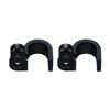 2Pcs Motorcycle Front Rear Brake Hose Guide Spare Part For Honda CRF250L/M 2012-2015 Moto Oil Line Holder Cable Clamp