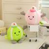 Lifelike Tennis Ball Plush Toy Cute Green / Pink Tennis Props Stuffed Pillow Soft Creative Doll Gifts Kawaii Room Decoration