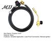 Propane Torch Kit Hose Adapter Manual Ignition Flame Portable Copper Tip Fuel by Gas Cylinder for Soldering Welding