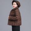 AIXUANMI Women's Elegant Short Down Jacket