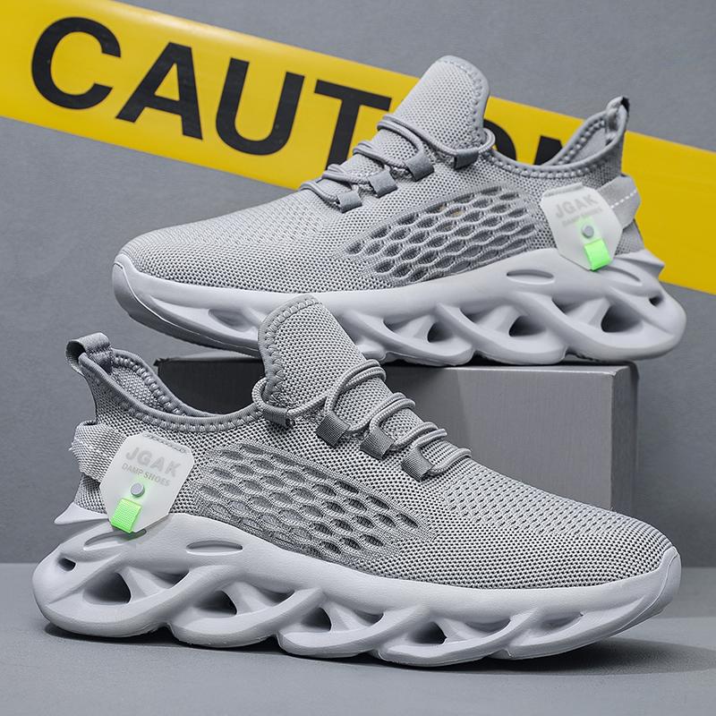 Мужская обувь большого размера, легкая, дышащая сетчатая обувь, мужские кроссовки, беговые кроссовки, теннис, спорт, мужская обувь