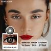 FUNSACHY 1 пара мягких линз Comfort Health Blue Contacts Yearly Fashion Beauty Eye Color Eye Makeup Pupils High Quality Contacts