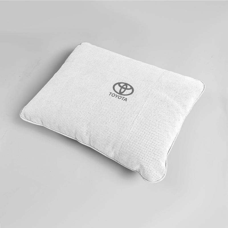 Замшевая подушка для поясницы на подголовник Toyota - Camry, Highlander, Avalon, RAV4, Wildlander