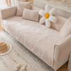 Simple Pure Cotton Sofa Cushion, Universal Cushion for All Seasons, Non-slip High-end Sofa Cover, Cover Cloth Cushion, Winter Style
