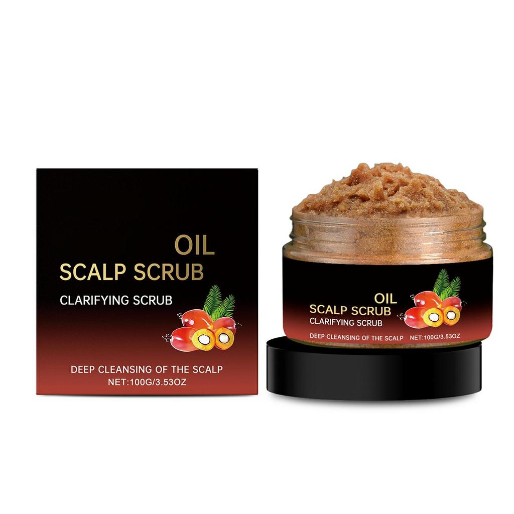Scalp Scrub , Exfoliating Scrub Shampoo , Biotin Scalp Care , Hair Care Cleansing And Sediment Removal ,100g