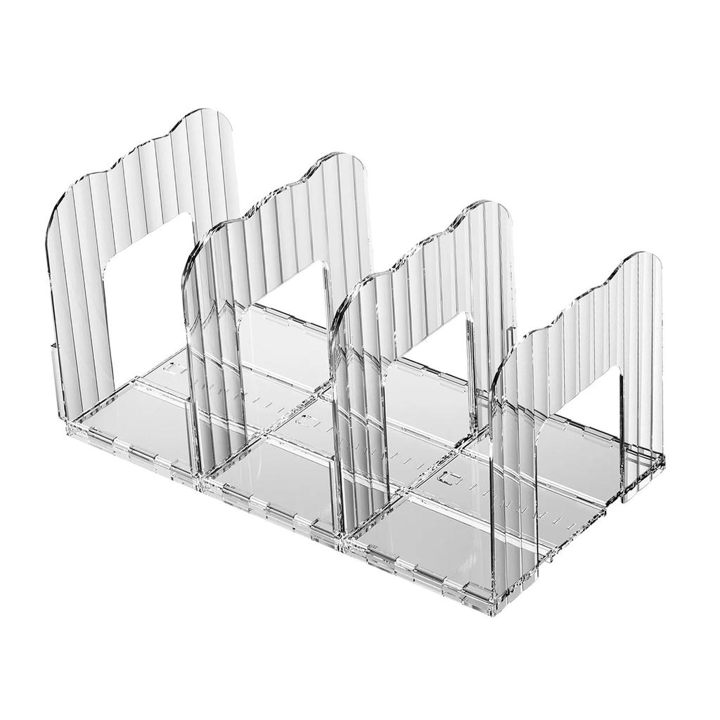 Компактный органайзер для кошелька с регулируемыми отделениями, ящик для хранения, разделитель для шкафа, органайзер для гардероба и сумок