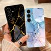Красочный Мраморный Чехол Для Samsung Galaxy S26 S25 S23 S24 S22 Ultra Plus A17 A55 A56 A16 A25 A15 5G S25 FE Мягкий Силиконовый TPU Чехол