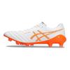 Asics Ds Light X-Fly 5 Искусственный газон Hg (Резиновые короткие шипы) Амортизирующие Дышащие Футбольные Бутсы Мужские Футбольные Бутсы Белые Оранжевые 1101A047-102