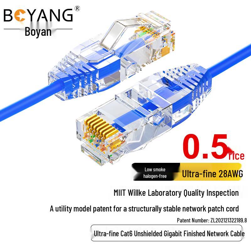 BOYANG Ultra-Thin Ethernet Patch Cable