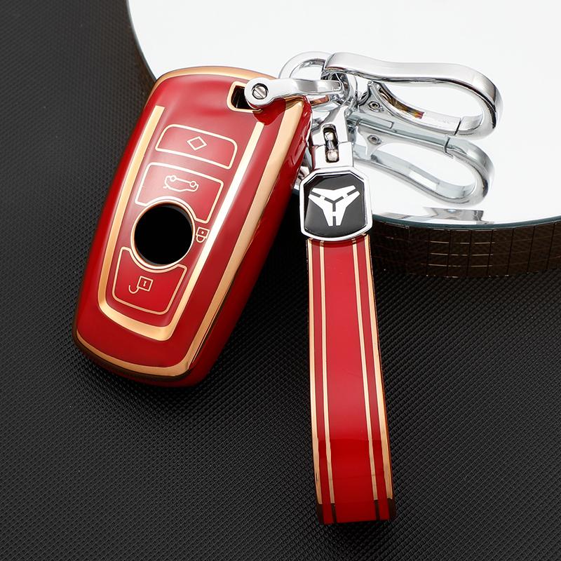 Для BMW чехол для ключей из ТПУ, чехол для ключей X1 X2 X3 X5 X6 F10 F20 F30 F15 F11 F25 525i 530i F48 E60 E87 M3 M4 G30 G20, аксессуары для ключей