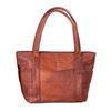 Ladies Tote Genuine Leather Shoulder Handbag Double Handle Shopper Office...