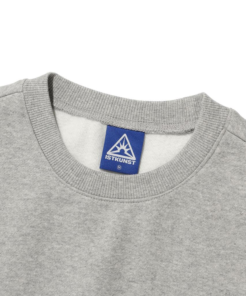 ISTKUNST Logo&Smiley Sweatshirts_Grey(Ik2Dfmm440A)