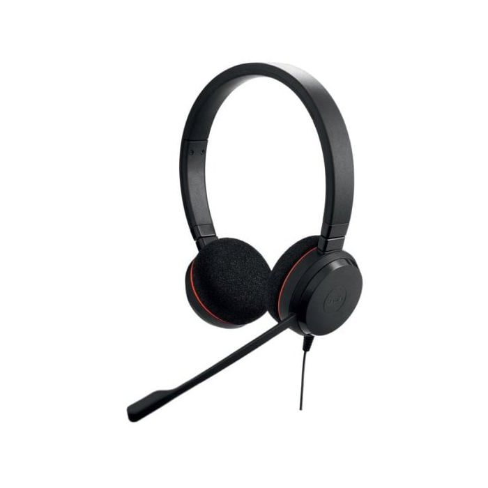 Micro-casque - JABRA - Evolve 20 UC - Filaire - USB-C, USB-A - Sur-oreille