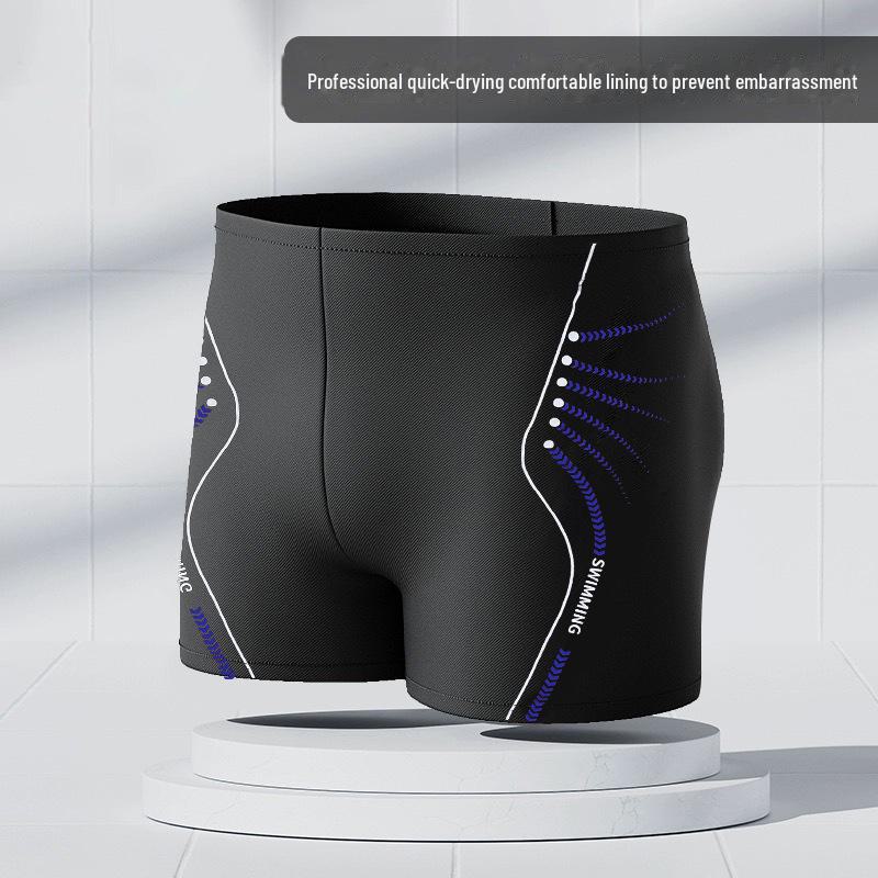 Мужские быстросохнущие нейлоновые плавки - Simple Fashion Hot Spring Swimwear