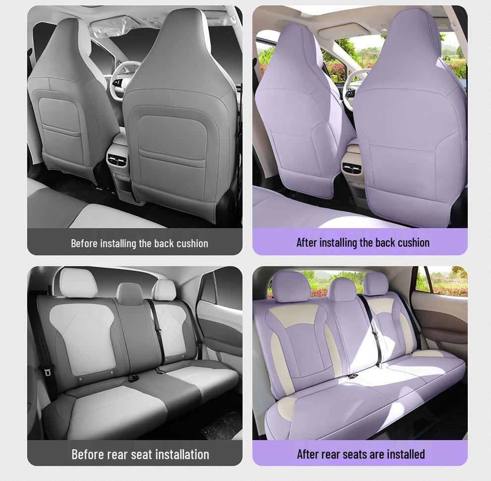 All-Season Universal Seat Covers for 26 MG MG4 Models - Full Coverage Car Seat Cushions