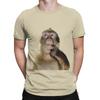 Funny Monkey Thinking Meme Funny 100 Cotton TShirt Bib Punch The Monkey Tees Tops For Unisex