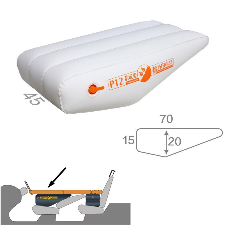 Автомобильный надувной матрас, подушка для заполнения щелей в автомобиле, подставка для ног на заднее сиденье, подушка для кемпинга, надувная подушка для багажника
