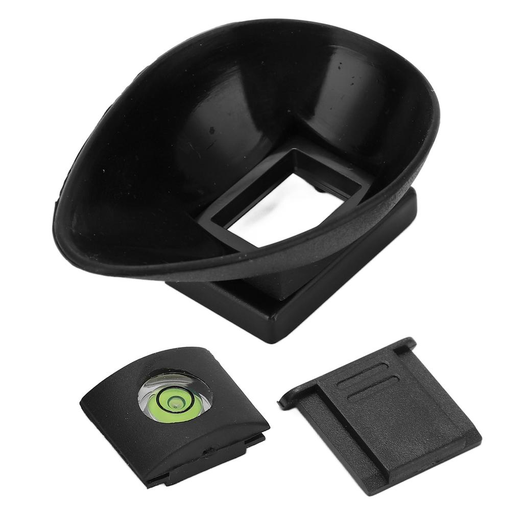 Наглазник видоискателя камеры 22 мм овальный уровень крышка холодной обуви набор для D300 D200 D90 D80 D7000 D7100 D5200 D510