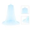 Queen Size Bed Canopy Princess Round Dome Bed Canopy Dome for Picnic Courtyard Outdoor Household Blue