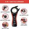 5-in-1 Multi-Function Lid Opener with Non-Slip Grip Easy for Low Strength Heavy Duty Jar Opener for Seniors Arthritic Hands 6