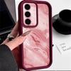Чехол-бампер из песчаника и мрамора для Samsung S26 S25 Ultra S24 S23 Plus S22 S21 FE A54 A15 A25 A35 A55 A16 A26 A36 A56 A17 A27 A37 A57 5G Ударопрочный