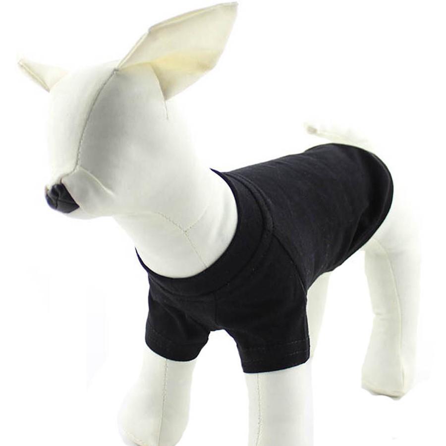 Dropshipping Classic Eco-Friendly Designer Luxury Matching French Bulldog Small and Large Dog Cotton Summer Dog Clothes T-shirt