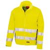 Core Mens High-Visibility Winter Blouson Softshell Jacket (Water Resistant & Windproof)