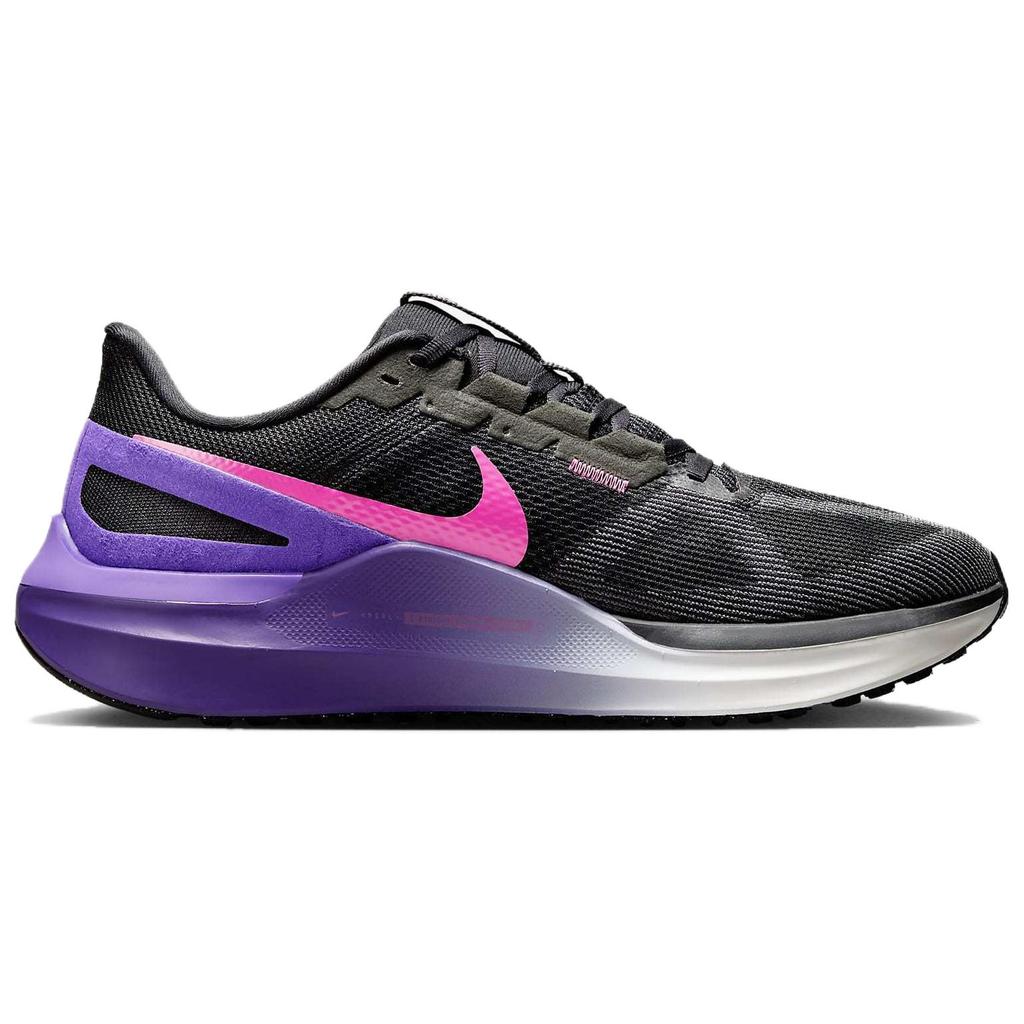 Nike Кроссовки Air Zoom Structure 25 Black Field Purple Laser Fuchsia Unisex Anthracite DJ7883-010